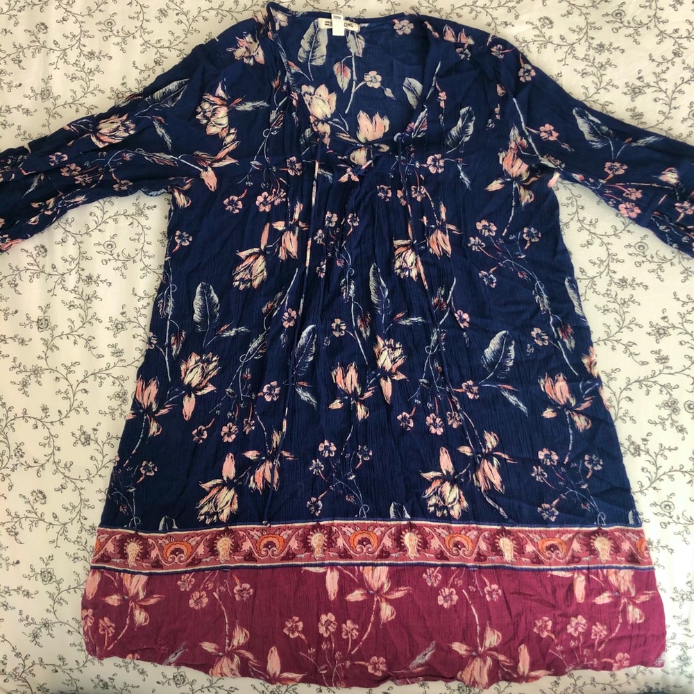 Bohemian Floral Dress
